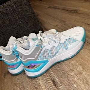 Adidas D Rose Son of Chi Cloud Basketball Shoes UNISEX White Pulse Aqua